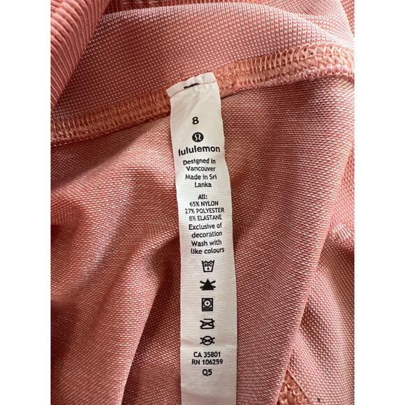 Lululemon Ebb to Train Tight Abstract Leggings High Waist 8 Lounge Stretch Gym - Picture 5 of 8